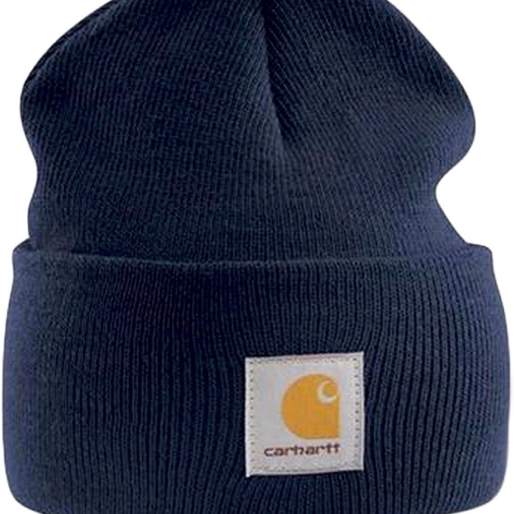 Carhartt Dark navy Blue Knit Beanie
